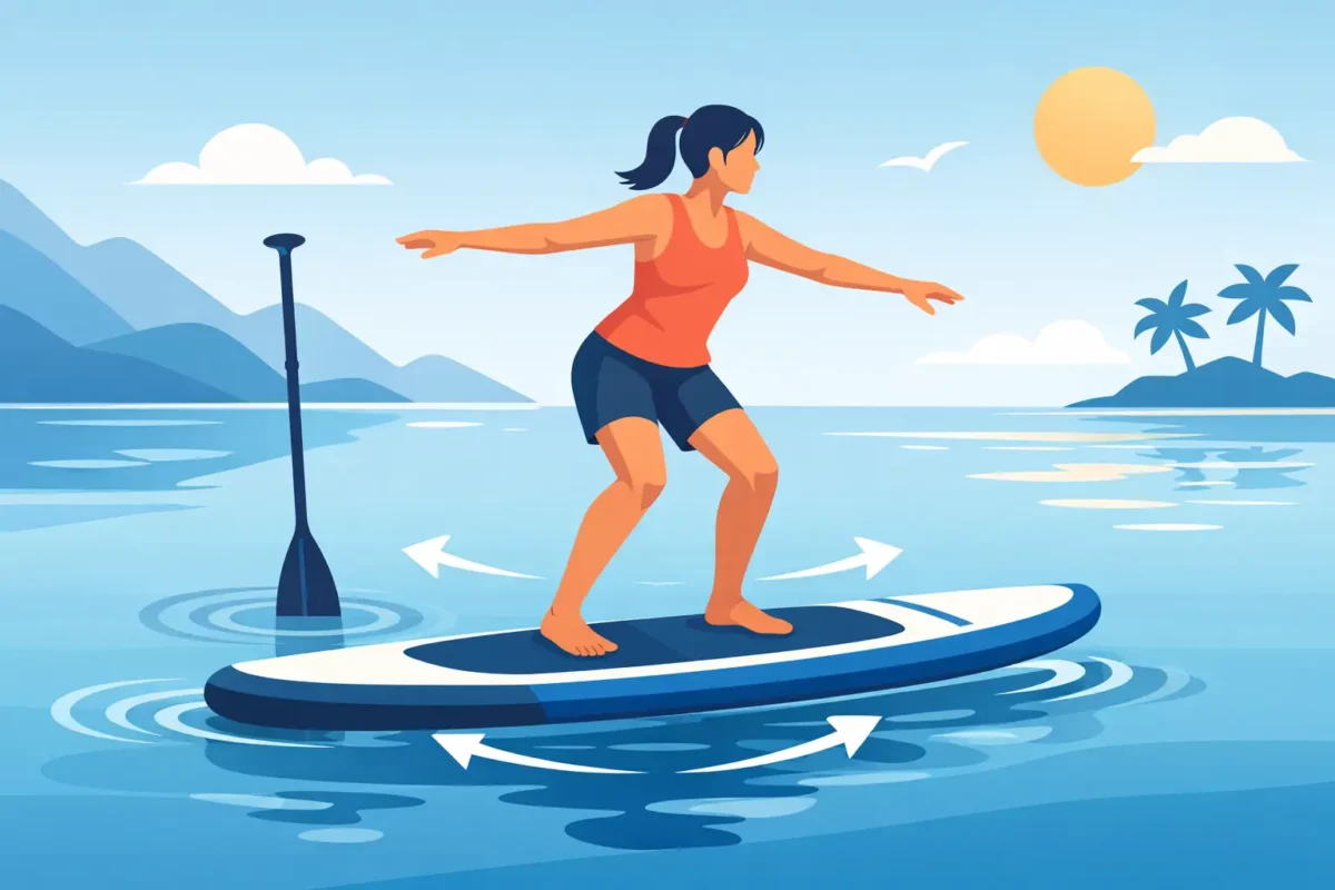 Como melhorar equilíbrio no SUP: 8 ajustes