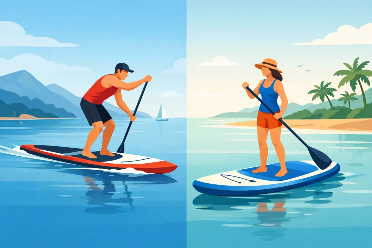 Race, cruzeiro ou passeio: qual prancha escolher no SUP? 1 kaneca-stand-up-paddle Race, cruzeiro ou passeio: qual prancha escolher no SUP?