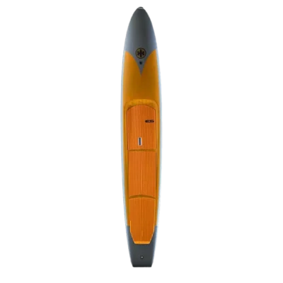 Prancha larga versus estreita: qual escolher? Veja 7 larguras 3 kaneca-stand-up-paddle Prancha estreita RACE da Kaneca, vista de cima, com 21 a 24 polegadas de largura